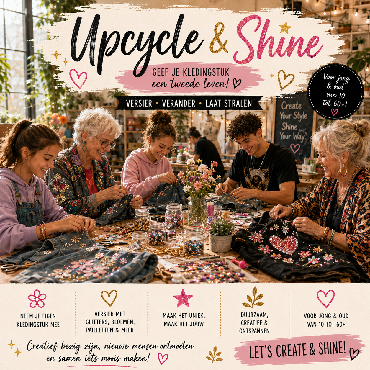Workshop Upcycle & Shine