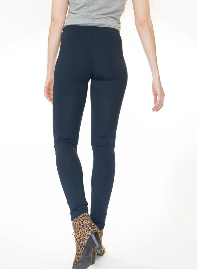 Extra lange legging marineblauw | tall | lengtemaat 32, 34 en 36