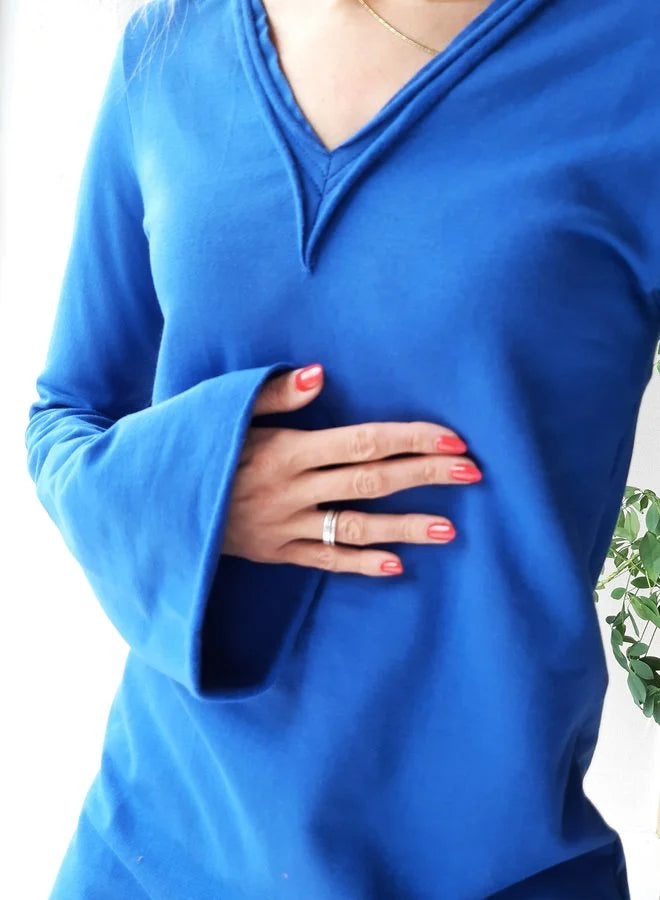 Lizzy long sleeve kobalt