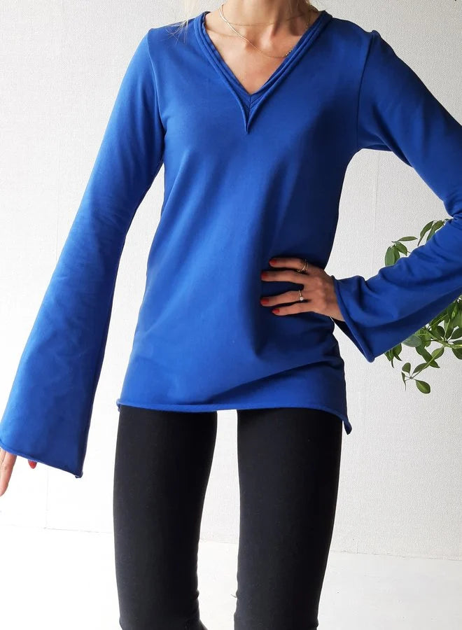 Lizzy long sleeve kobalt