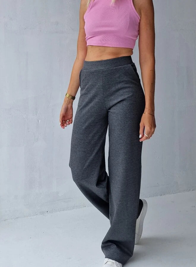 RESERVEER NU: Extra langes, weites Bein | donkergrijs | groß | Länge 36