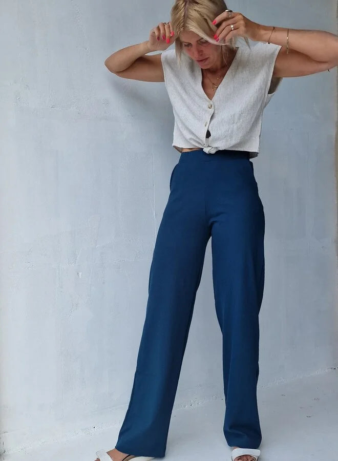 RESERVEER NU: Extra langes, weites Bein | Benzin | groß | Längenmaß 32, 34 und 36