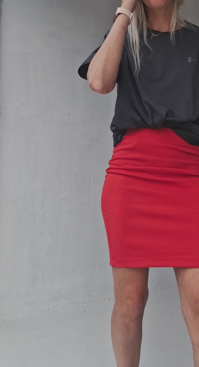 Rokje stretch | rood